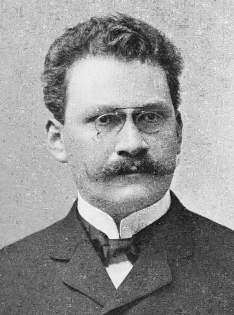 Historical portrait of mathematician Hermann Minkowski